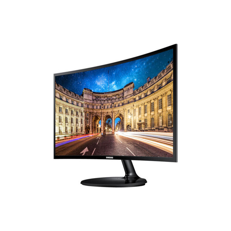 Monitor Reacondicionado Samsung 27" Lc27f390fhuxen Curvo  250 Cd/M 3000:1, 4 Ms Hdmi  D-Sub 15 Pines 1 Año De Garantia