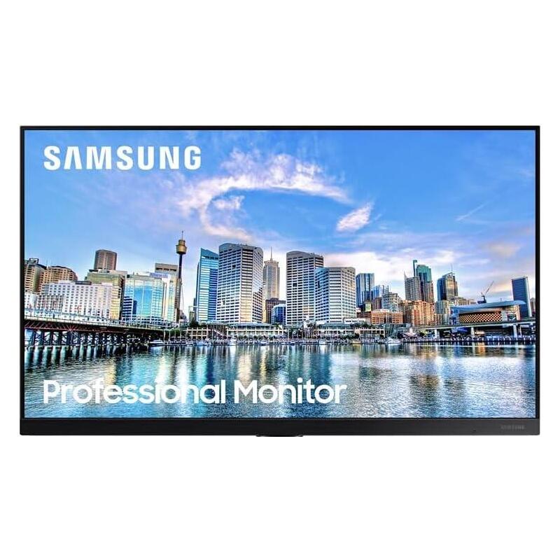 Monitor Reacondicionado Samsung F24t450fqrxen 24"   Uhd 1920 X 1080  2 Hdmi Displayport Pc In Usb  Negro Sin Peana  1 Año De Garantia