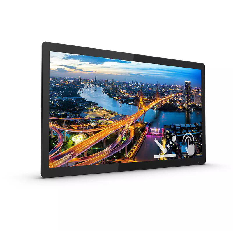 Monitor  Táctil Philips B-Line 222b1tfl 21.5' Full Hd Negro