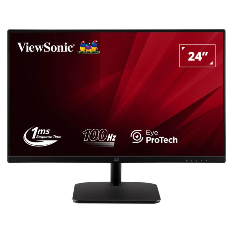 Monitor Viewsonic 23,8" Va2432-Mhd-3 Fhd Ips Led Vga Hdmi Dp