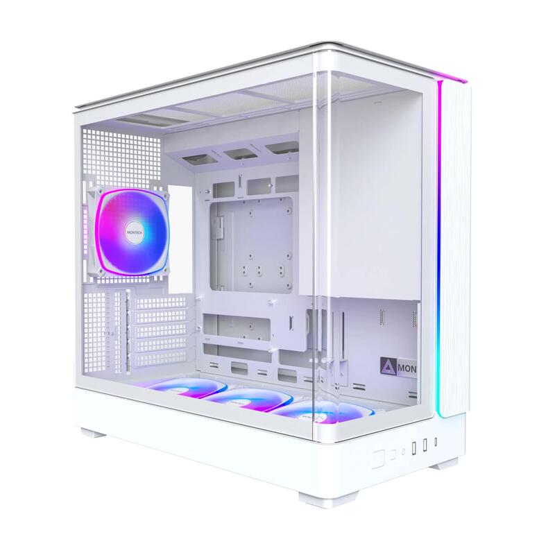 Caja  Pc Montech King 15 Pro Blanca King 15 Pro (W)