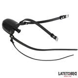 Mordaza Con Bebedero Negro