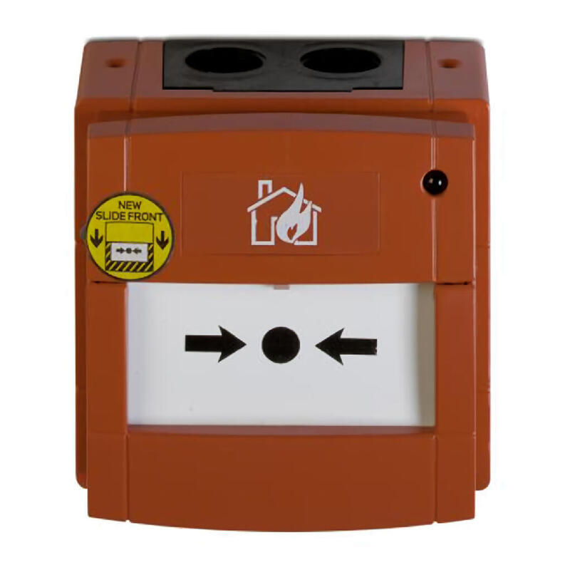 Morley M5a-Rp06ff-K013-41 Pulsador De Alarma Direccionable Rearmable Con Aislador.