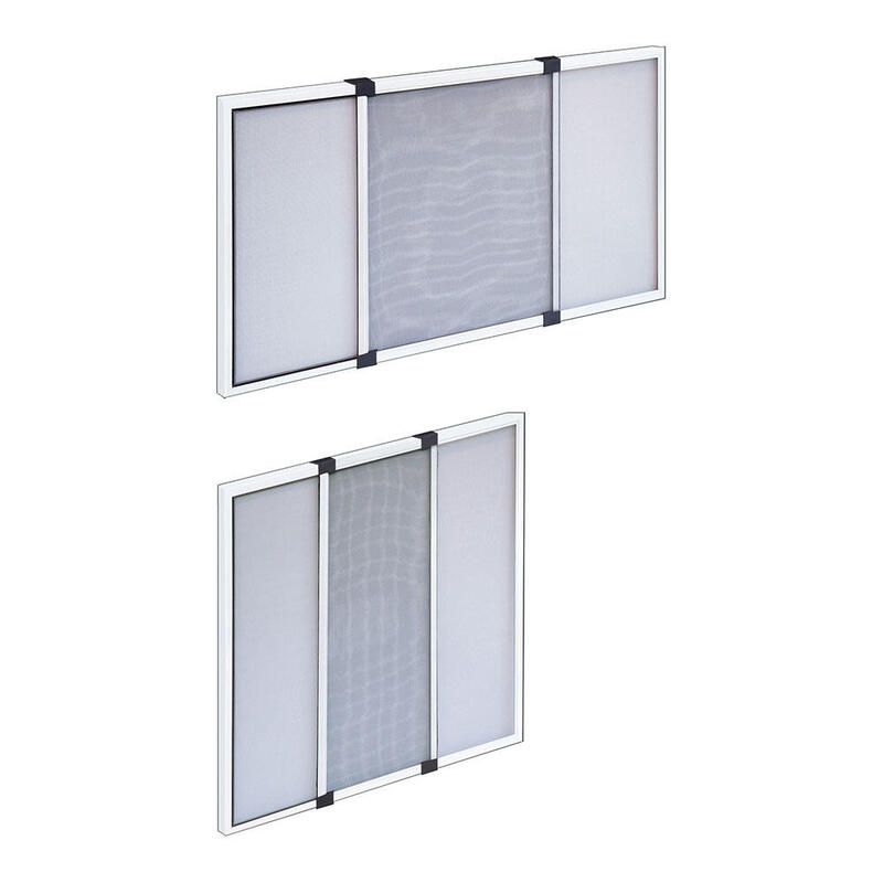 Mosquitera Con Marco Extensible, Blanca, 50-92 X 40 Cm