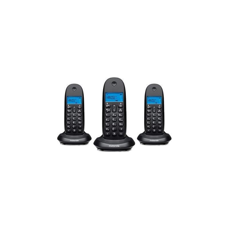 Motorola C1003 Cb+ Telefono Dect Negro Trio