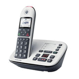 Motorola Cd5011 Dect Voice, Grosstastenschnurlostlelefon Con Ab, Blanco