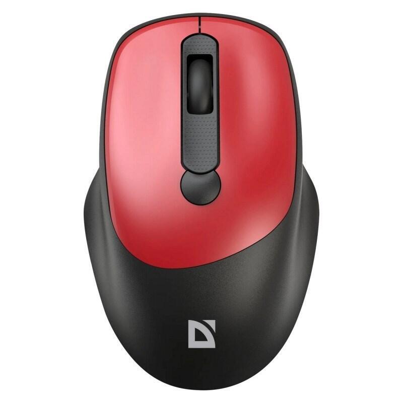 Mouse Defender Feam Mm-296 Rf Silent Red