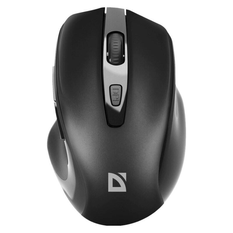 Mouse Defender Prime Mb-053 Rf Silent Black Optical