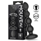 Mouve Plug Anal Con Waving Y Vibración Con Control Remoto 2 Motores