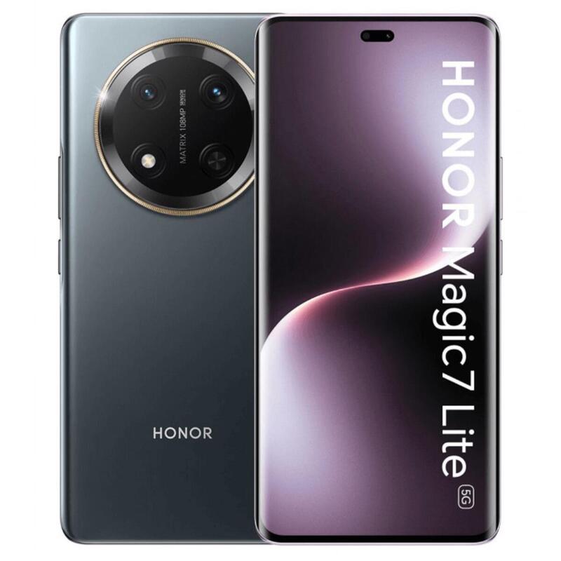 Móvil Honor Magic7 Lite 6,78" Qualcomm Snapdragon 6 Gen1 + Cargador 100w - Negro 512 Gb + 8 Gb Ram