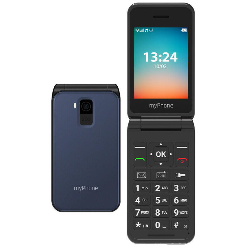 Movil Myphone Flip 2.8" 4g Navy Blue