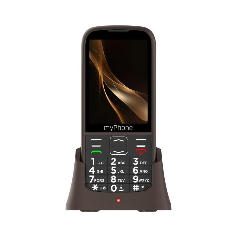 Movil Myphone Halo 4 Plus Lte Colección Praliné (Chocolate) Nano Sim 3.5" Ips 320x240 128mb 48mb Ram Tarjeta Sd 4g Lte