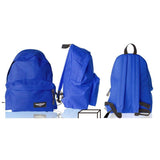 Mp Mochila Eco Grande 43x35x24cm Cremallera Azul