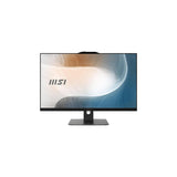 Msi Aio Modern Am272p 1m-893es. 27" Ips Led Fhd (1920x1080). I5-120u. Intel  Iris Xe Graphics. So-Dimm Ddr5 16gb (8gbx2). 512gb M.2 Pcie Ssd. Win 11 Pro. Black.