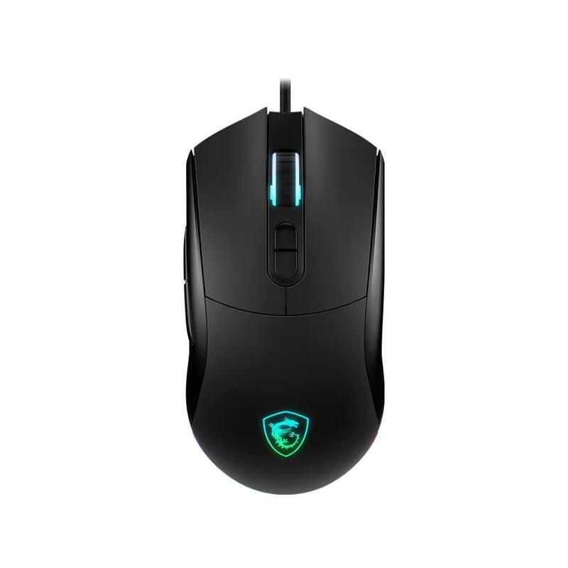 Msi Forge Gm320 Gaming Raton, Negro, Usb