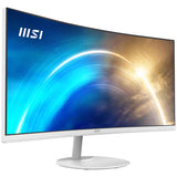 Msi Monitor Pro Mp341cqw 34" Curvo. 3440 X 1440 Uwqhd. 100hz. Blanco