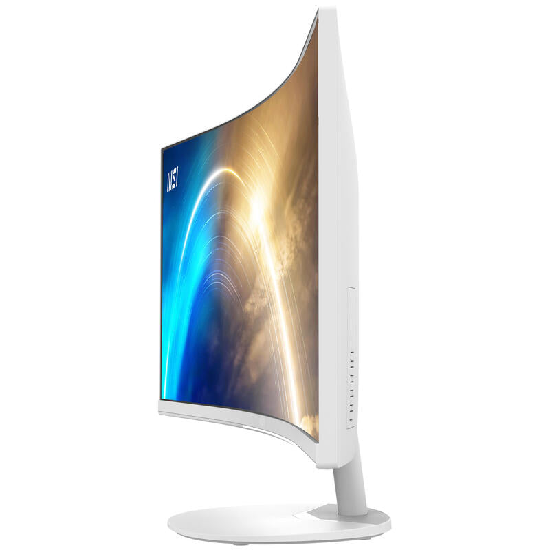 Msi Monitor Pro Mp341cqw 34" Curvo. 3440 X 1440 Uwqhd. 100hz. Blanco