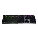 Msi Vigor Gk50 Low Profile Teclado Usb Qwerty Inglés De Ee. Uu. Negro, Metálico