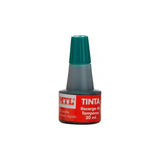 Mtl Tinta De Sellar Para Recarga De Tampones 30ml Verde