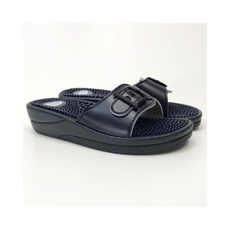 Mujere Klapki Scholl New Massage Granat 37