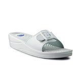 Mujere Scholl New Chanclas Masaje Blanco 41