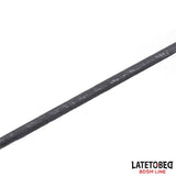 Multi Feathers Tickler And Lace Ribbon Paddle Comb