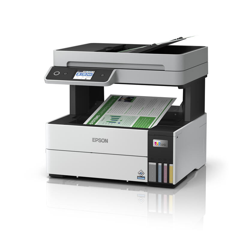 Multifunción Recargable Color Epson Ecotank Et-5150 Wifi/ Dúplex/ Blanca