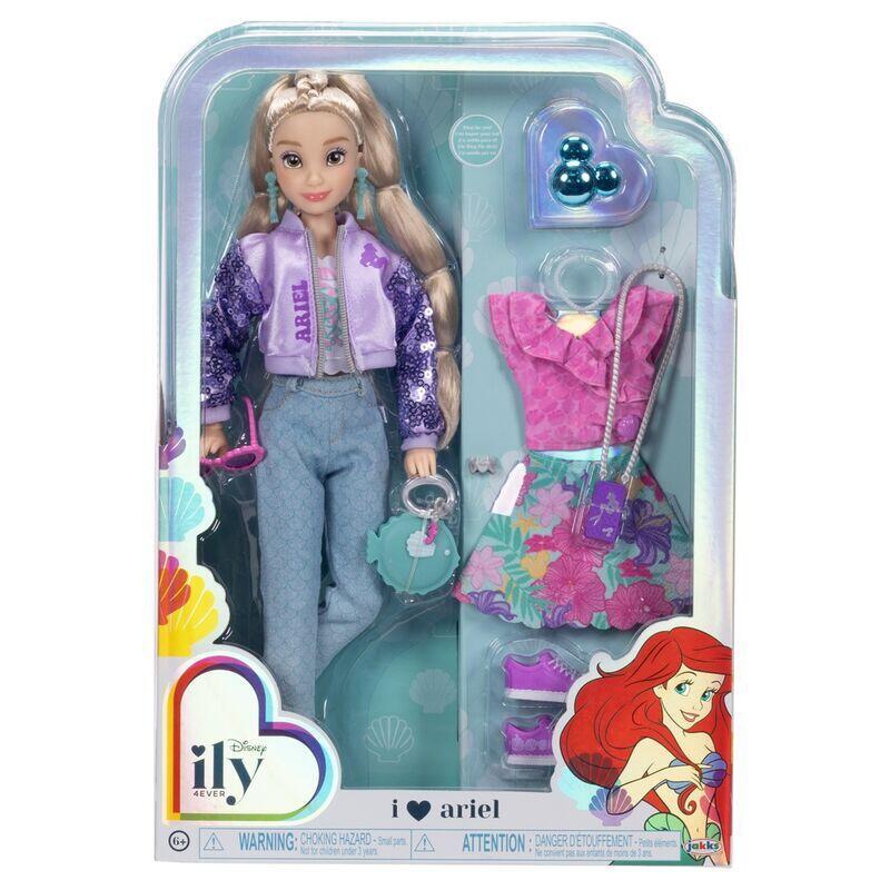 Muñeca Fashion Doll Ariel La Sirenita Disney Ily 4ever 28cm