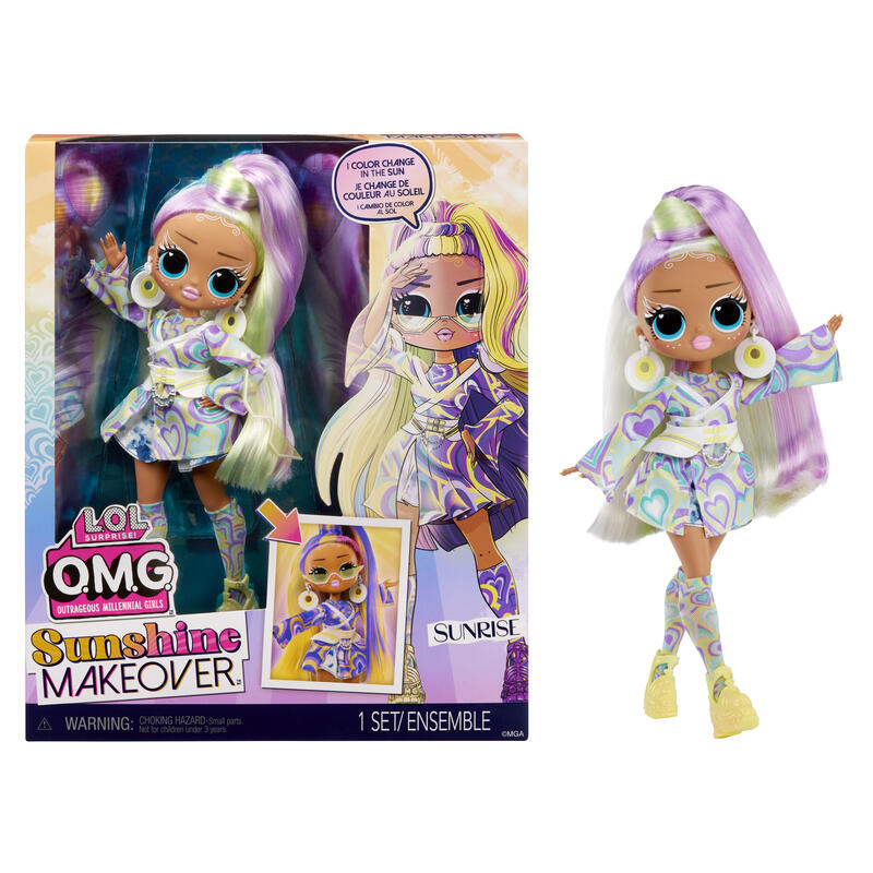 Muñeca Mga Entertainment L.O.L. Surprise Omg Sunshine Makeover - Sunrise, 589433euc