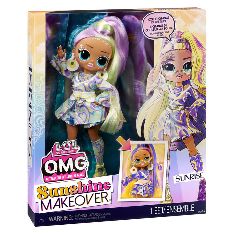 Muñeca Mga Entertainment L.O.L. Surprise Omg Sunshine Makeover - Sunrise, 589433euc