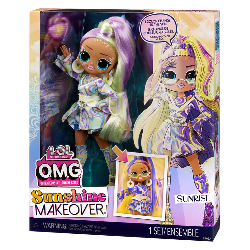 Muñeca Mga Entertainment L.O.L. Surprise Omg Sunshine Makeover - Sunrise, 589433euc