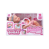 Muñeca Natalia Bebé Mimiczny 41 Cm