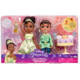 Muñeca Tiana + Naveen Tiana Y El Sapo Disney 15cm