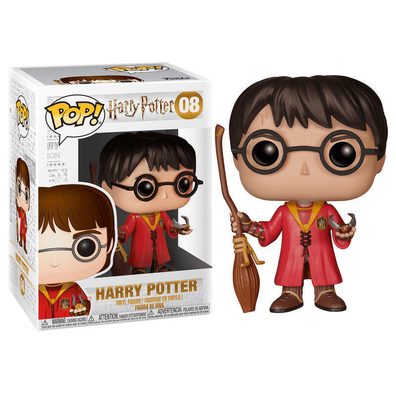 Muñeco Funko Pop Harry Potter 08 Harry Potter Quidditch -  849803059026