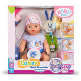 Muñeco Lukas Baño Divertido Baby Born 36cm