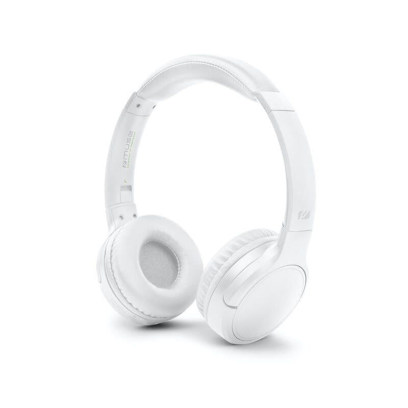 Auriculares Muse Bluetooth  Estéreo M-272 Btw On-Ear, Wireless, White