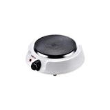 Muvip Cocina Electrica 1 Fuego 1500w 1.5cm De Diametro - 5 Niveles De Potencia - Color Blanco