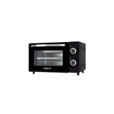 Muvip Horno De Sobremesa 650w 10l - Regulador De Temperatura 100º - 230º - Puerta De Cristal Templado - Cuerpo De Acero Inoxidable