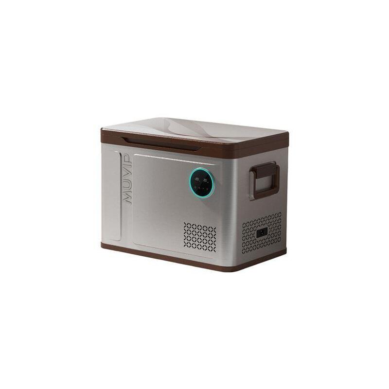 Muvip Nevera Compresor Portatil 41 Litros - Temperatura Entre -20º/+20º - 60w - Doble Zona - Asas De Transporte -