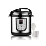 Muvip Olla A Presion Electrica - 6 Litros - 15 Programas Disponibles - 1000w - Display Led - Acero Inoxidable -