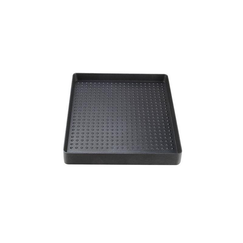 Muvip Plancha De Asar Para Cocina Portatil - Zona Recoge Grasa - Bordes Antisalpicaduras - Revestimiento Antiadherente