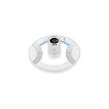 Muvip Round Design Bascula De Baño Digital - Pantalla Lcd - Plataforma De Cristal - Peso Max. 180kg - Auto Apagado