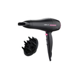 Muvip Secador De Pelo 2200w - Motor Dc - 2 Velocidades Y 3 Temperaturas - Boton Aire Frio - Gancho Para Colgar