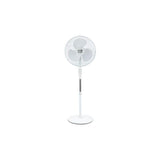 Muvip Ventilador De Pie - 40cm - 45w - Base Reforzada - 3 Velocidad - Color Blanco