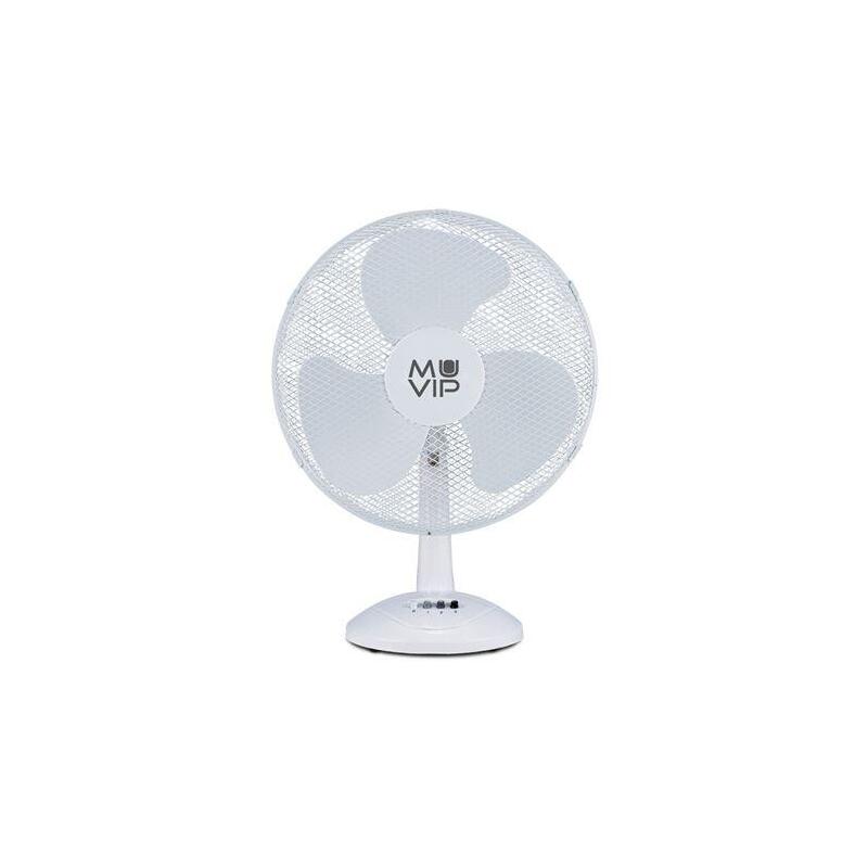 Muvip Ventilador De Sobremesa - 50w - 3 Velocidades - Blanco