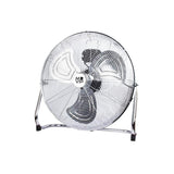 Muvip Ventilador Industrial De Suelo - 140w - 3 Velocidades - Plata