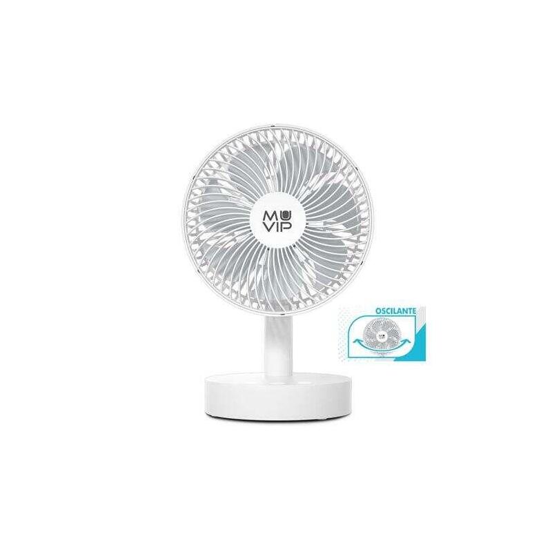 Muvip Ventilador Portatil Oscilante 8 Bateria
