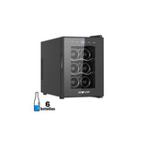 Muvip Vinoteca 6 Botellas - 58w - 39cm