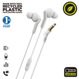 Muvit For Change Auriculares Estéreo E57 3.5mm Blancos