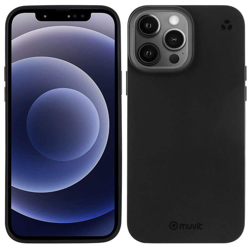 Muvit For Change Funda Apple Iphone 13 Pro Max Recicletek Negra